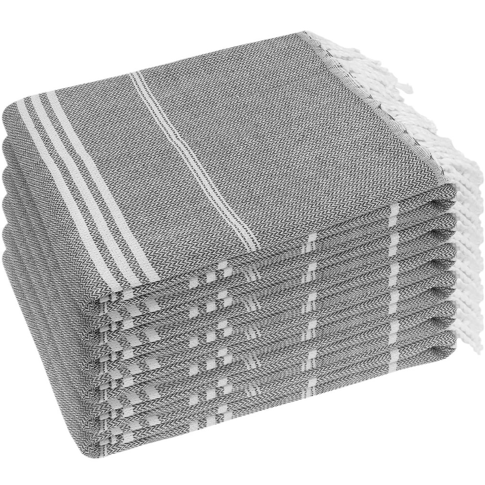 TURKISH BATH/BEACH TOWEL 36”x71” GRAY
NEW